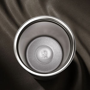 Gobelet isotherme personnalisé en acier inoxydable HOUROFFER avec couvercle anti-fuite à double ouverture pour cadeaux promotionnels d'entreprise - Product Image 6