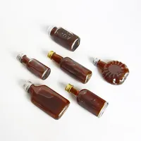 High Quality 30ml 50ml 100ml Bulk Glass liquor Bottle Pourer/Wine Glass bottles