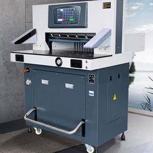 ST-6710L Coupe-papier automatique à guillotine A4, machine de découpe de papier électrique programmée, vente en gros d'usine - Product Image 1