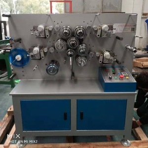 全自動回転式四色合成リボン洗濯マークブランド衣料品印刷機 - Product Image 3