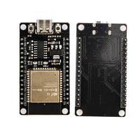 ESP32 WIFI BT Papan Pengembangan ESP-32 CH340C CP2102 Modul Pengembangan Antarmuka Tipe C Header Pin Pengelasan