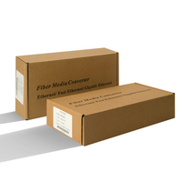 Convertisseur de média fibre optique 10/100M HTB-3100 25km A/B SC SM Simplex, prix usine, accepte le logo OEM