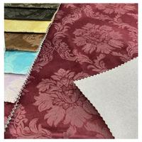 Tissu en velours gaufré 100 % polyester à motif floral, très populaire au Moyen-Orient, pour ameublement de canapé