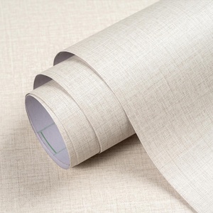 <span class=keywords><strong>Carta</strong></span> da Parati <span class=keywords><strong>Adesiva</strong></span> Impermeabile Beige ORON DECO <span class=keywords><strong>per</strong></span> Camera da Letto, Rivestimento Murale in Tessuto Lino e Vinile - Product Image 1