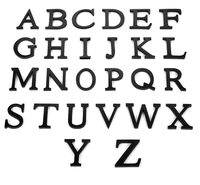 Autocollant mural 3D en acrylique miroir avec lettres de l'alphabet, chiffres arabes et symboles, 10cm/15cm/20cm, auto-adhésif, décoration miroir