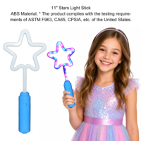 Baguettes lumineuses LED en gros, bâtons lumineux clignotants à 27 LED pour carnaval, parc d'attractions, foire, défilé nocturne, fêtes, cadeaux en gros