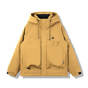 Jaket Bulu Angsa Musim Dingin Unisex Trendi Baru, Tahan Angin, untuk Mendaki Gunung, Jaket Bulu Angsa Anti Air dengan Lapisan Luar Keras untuk Panjat Tebing - Product Image 5