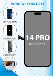 Écran tactile LCD FHD de remplacement Xin rui da pour <span class=keywords><strong>iPhone</strong></span> <span class=keywords><strong>14</strong></span> Pro 6,1 pouces avec True Tone et Face <span class=keywords><strong>ID</strong></span> (pour A2650/A2889/A2892/A2891/A2890) - Product Image 5