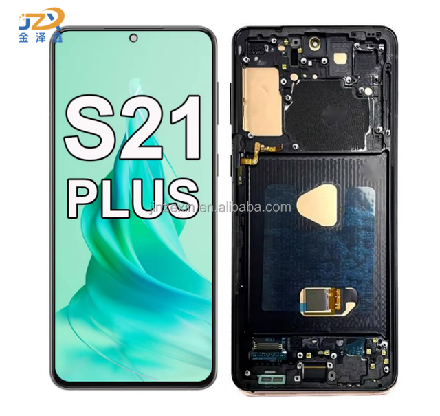 Wholesale AMOLED LCD for Samsung S21 Plus Display with Frame for Samsung S21 Plus 5G G996B G996B/DS Lcd Display Replace Digital