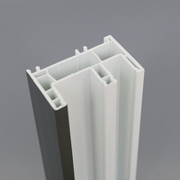 Fabricants d'extrusions de PVC à double vitrage personnalisées Accessoires pour fenêtres de portes Profil Upvc 70mm Profil de fenêtre en PVC