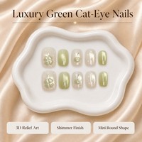 T2114 Kaixin Fournitures d'ongles à presser personnalisées, motif trèfle à quatre feuilles, artisanat d'intérieur, relief 3D