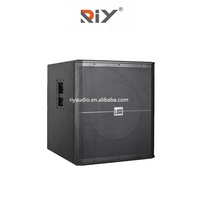 SRX718-P Caisson de basses actif simple de 18 pouces 1000W, haut-parleur actif haute puissance, système audio de qualité concert pour extérieur