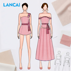 Vestido Maxi Asimétrico de Poliéster Personalizado OEM ODM, Sin Mangas, Escote sin Tirantes, Transpirable, Ecológico, Casual y Elegante - Product Image 1