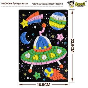 Kit de pegatinas EVA de diamante de mosaico de cristal hecho a mano, pasta creativa, Material DIY para jardín de infantes y hogar, juguete divertido de pasatiempo para niños - Product Image 6