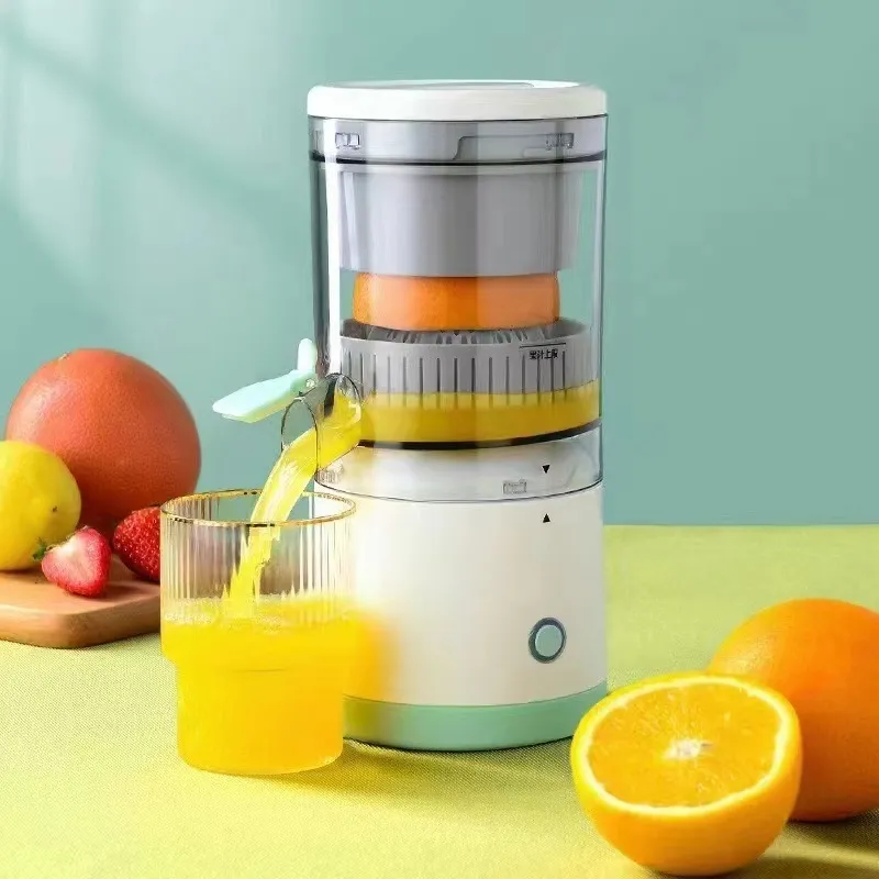 Volautomatische Draagbare Huishoudelijke Multifunctionele Kleine Fruitpers Koude Juicer Oranje Fruit Slowjuicer