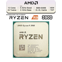 AMD digunakan untuk Ryzen 9 3900 prosesor 24-Core dua belas 3.1 GHz 65W 7NM L2 = 6M L3 = 64M soket AM4 CPU untuk Desktop Server