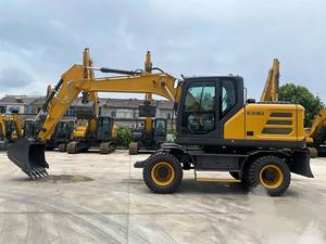 รถขุดไฮดรอลิกแบบล้อ รุ่น XE155WGA ขนาด 14 ตัน ความจุ 0.6 ลูกบาศก์เมตร เครื่องยนต์ 108 กิโลวัตต์ ประสิทธิภาพสูง สำหรับงานก่อสร้างถนน - Product Image 5