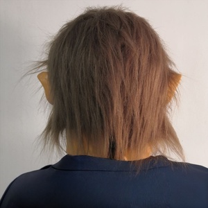 Máscara de Látex de <span class=keywords><strong>Hombre</strong></span> <span class=keywords><strong>Lobo</strong></span> de Londres, Estilo Mitad Humano Mitad Bestia, para Halloween, Cosplay, Fiestas de Disfraces - Product Image 5