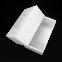 Boîte blanche Offre Spéciale d'emballage de téléphone portable de boîte-cadeau de carton avec votre propre logo pour l'iPhone Samsung