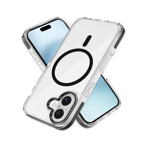 Venta al por mayor 2,5 MM TPE TPU acrílico magnético teléfono cubierta a prueba de golpes caso para <span class=keywords><strong>iPhone</strong></span> 16 muestra gratis - Product Image 3