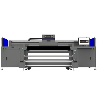 Imprimante industrielle hybride UV LED grand format 1,8 m – Machine d'impression numérique à plat et rouleau pour PVC, Flex, Vinyle, Acrylique