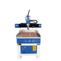 Fabriqué en Chine CNC routeur 6090 3/4 axes CNC bois routeur pour bois aluminium acrylique PVC refroidissement par eau/refroidissement par Air broche CNC