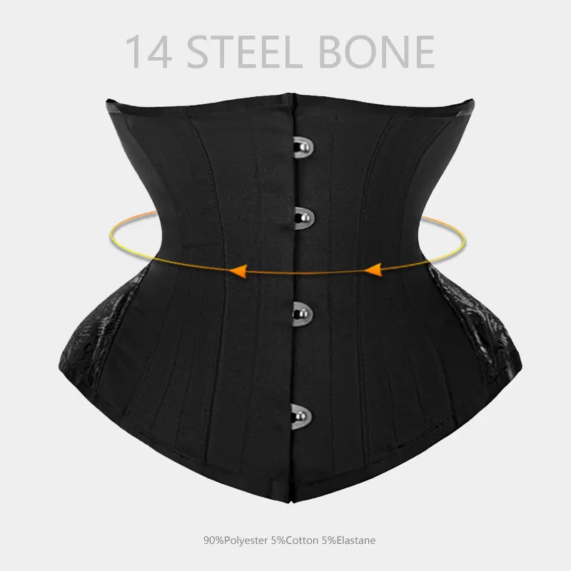 Langqin Hot Slimming Waits Trainer Belt Bodysuits Steel Bone Floral Corset Women Top corset women seamless corset