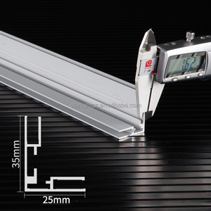 Khung nhôm cho biển báo nhôm hồ sơ cho LED dấu hiệu cho treo publicidad hiển thị quảng cáo <span class=keywords><strong>menu</strong></span> LED ánh sáng Đăng - Product Image 5