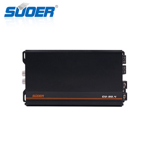 <span class=keywords><strong>Suoer</strong></span> เครื่องขยายเสียงสเตอริโอรถยนต์4ช่องสัญญาณระดับ<span class=keywords><strong>1000W</strong></span> ขนาดเล็ก CU-80.4 - Product Image 2