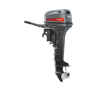 เครื่องยนต์เรือ E15 6B4 แบบเพลาขายาว กำลังขายดี 15 แรงม้า 2 จังหวะ ควบคุมด้วยคันบังคับแบบแมนนวล CDI - Product Image 1