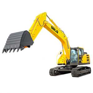 Excavatrice hydraulique sur chenilles SDLG-E6225H à vendre, dotée de composants essentiels tels que le moteur, la boîte de vitesses, le roulement, le PLC, le moteur, la pompe à engrenages - Product Image 1