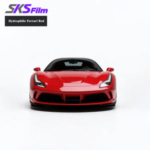 Rouleaux de Vinyle Adhésif pour Enveloppement Complet de <span class=keywords><strong>Voiture</strong></span> – Vinyle Rouge Mat Noir pour Protection Automobile – Film de Protection de Peinture Rouge TPU PPF - Product Image 4