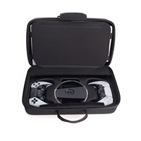 Étui de transport rigide multifonction pour PS5 Pro/Slim avec sac de rangement en EVA à fermeture éclair
