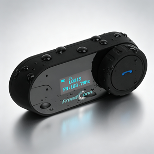 <span class=keywords><strong>Intercomunicador</strong></span> para Casco de Motocicleta FreedConn <span class=keywords><strong>TCOM</strong></span>-SC, Pantalla LCD de 800M, Radio FM, Auriculares Inalámbricos para 2-3 Motociclistas - Product Image 5
