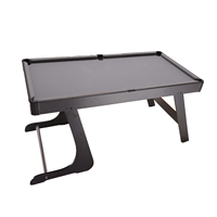 Table de billard pliante en bois de 1,5 m pour la famille, table de snooker avec logo personnalisé, tables de jeu pour la maison certifiées EN71, vente chaude