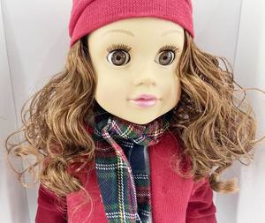 Bambole May May all'Ingrosso, Giocattoli Realistici con Capelli Ricci e Canzone in Inglese per Bambini - Product Image 3