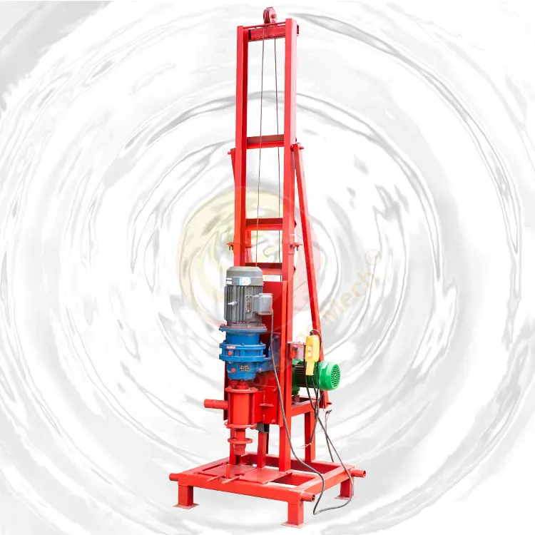 Máquina de perfuração de água portátil, baixo preço HY-350 profundo borehole máquina de perfuração de poço para venda 100m