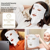 Masque facial en silicone OEM ODM rechargeable, vente en gros, logo personnalisé, marque privée, appareil de soin de la peau pour salon et spa