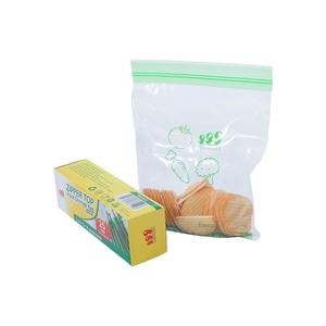 Sustom LDPE Transparent Single Double Chain Zipper Color Transparent <b>Zip</b> Freezer <b>Bags</b> For Food - Product Image 4
