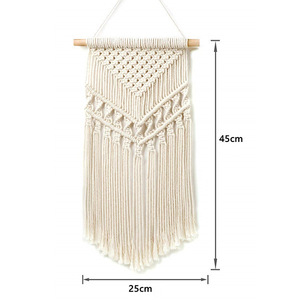 <span class=keywords><strong>Couverture</strong></span> murale tissée à la main, tapisserie boho avec macramé, pour décoration de la maison, nouvelle collection - Product Image 3