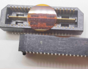 Conector de Placa a Placa QTE-020-01-L-D-A-TR de 40 Posiciones, Paso de 0.8 mm, Montaje en Superficie, Chapado en Oro - Product Image 3