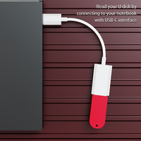 Adaptador OTG de Alta Calidad USB C Tipo C a Lector de Memoria USB 3.0