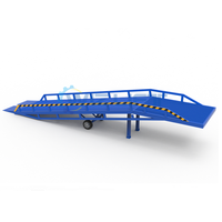 Rampe de déchargement de conteneurs hydrauliques mobiles 6T 8T 10T 12T 15T