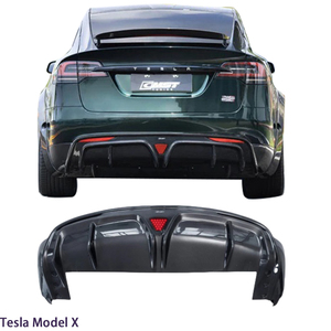 ดิฟฟิวเซอร์หลังคาร์บอนไฟเบอร์ทรง CMST สำหรับ Model X - Product Image 1