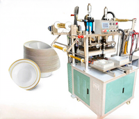 LC Brand New PLC Control Semi-Automatique Hot Foil Roller Stamping Machine Jetable Plastique Papier Alimentaire Assiette Plat Grande Assiette Plat