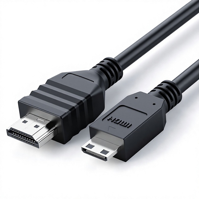Mini for to for Cable 4K 60Hz HD Adapter with Copper-clad Steel Conductor for DSLRs and Smart TVs