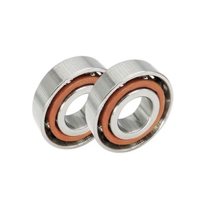 Rodamiento de Bolas de Contacto Angular de Acero Inoxidable <span class=keywords><strong>440</strong></span>, Serie S 7200 7201 7202 7203 7204 7205 7206 7207 7208AC P5, Una Hilera - Product Image 1