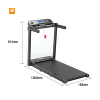 Tapis de Course Électrique Pliable Sans Fil de Haute Qualité pour la Maison, Pad de Marche Mobile, Conception Courbée Manuelle