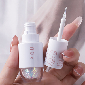 Sombra de Ojos Monocromática Única, Maquillaje Brillante con Destellos Estrellados, Sombra de Ojos Líquida Brillante y Duradera - Product Image 1