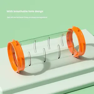 Túnel de Plástico para Hámster, Tubo Recto, Accesorios para Jaula DIY - Product Image 4